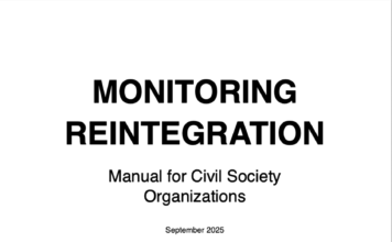 MONITORING REINTEGRATION